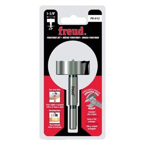 Freud PB-012 Precision Shear Serrated Edge Forstner Drill Bit 1-5/8" x 3/8" Shan